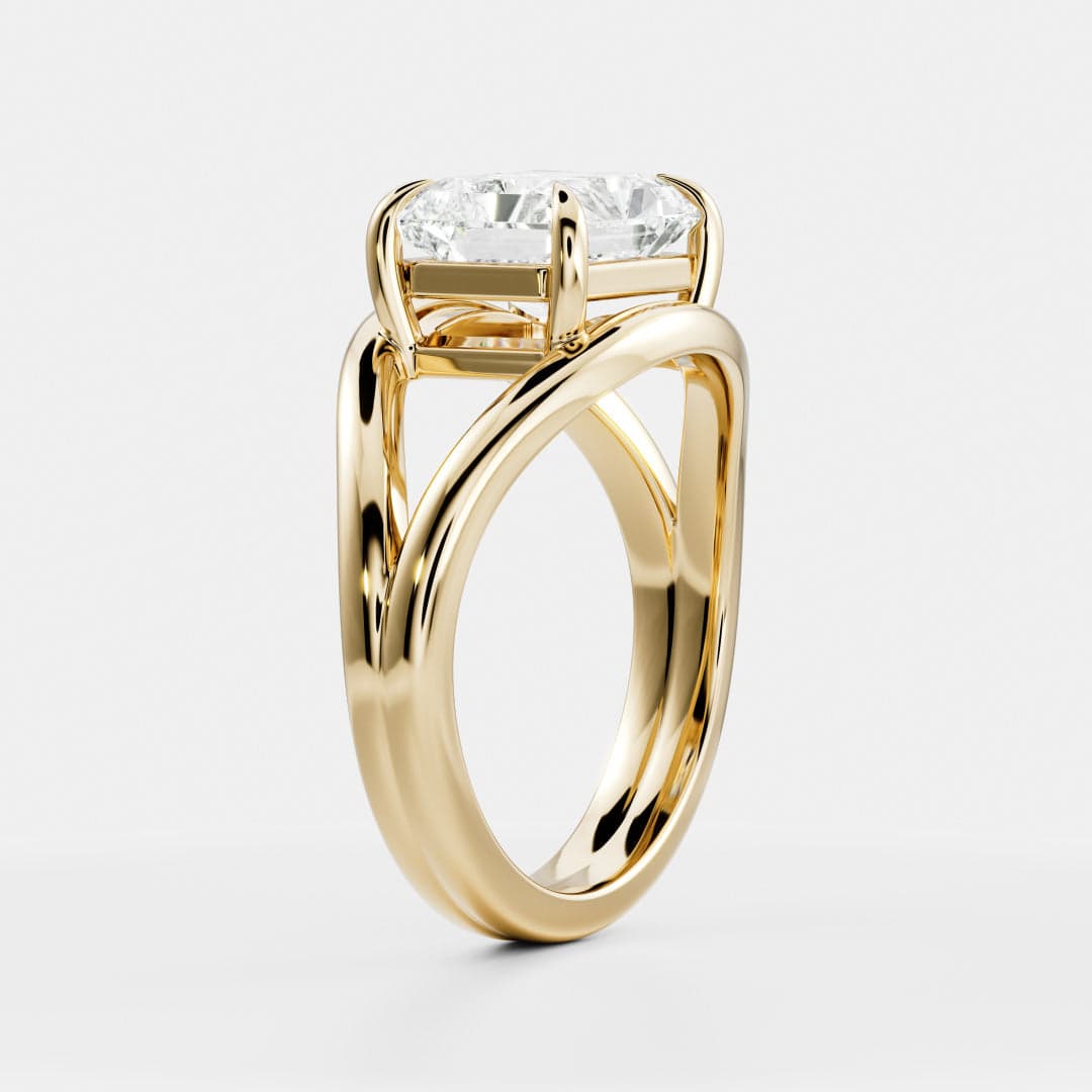Aleasa in Yellow Gold, view 2