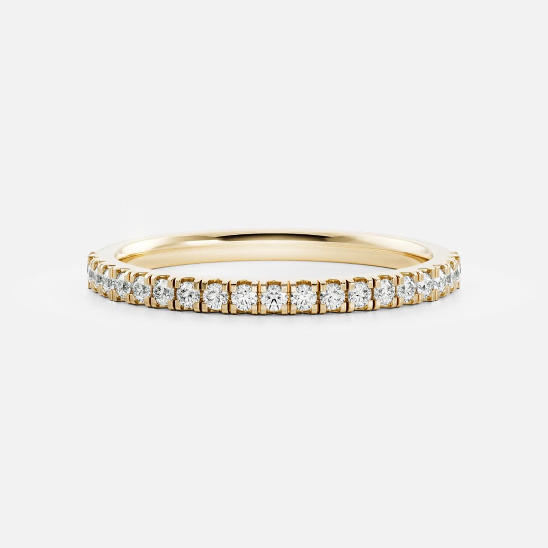 Ava - Pavé Wedding Band