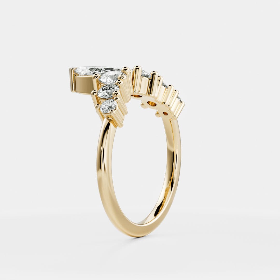 Diana in Yellow Gold, view 2