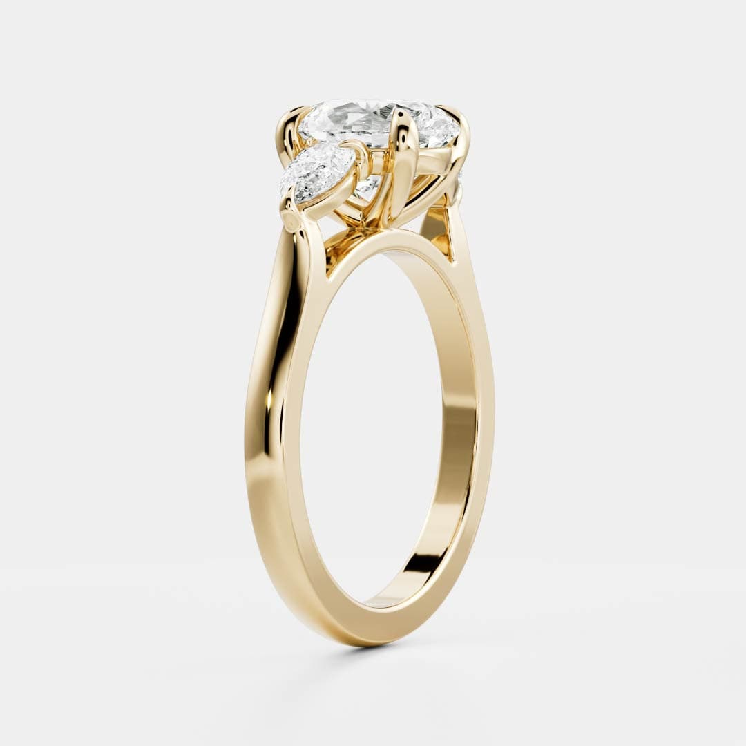 Florence in Yellow Gold, view 2