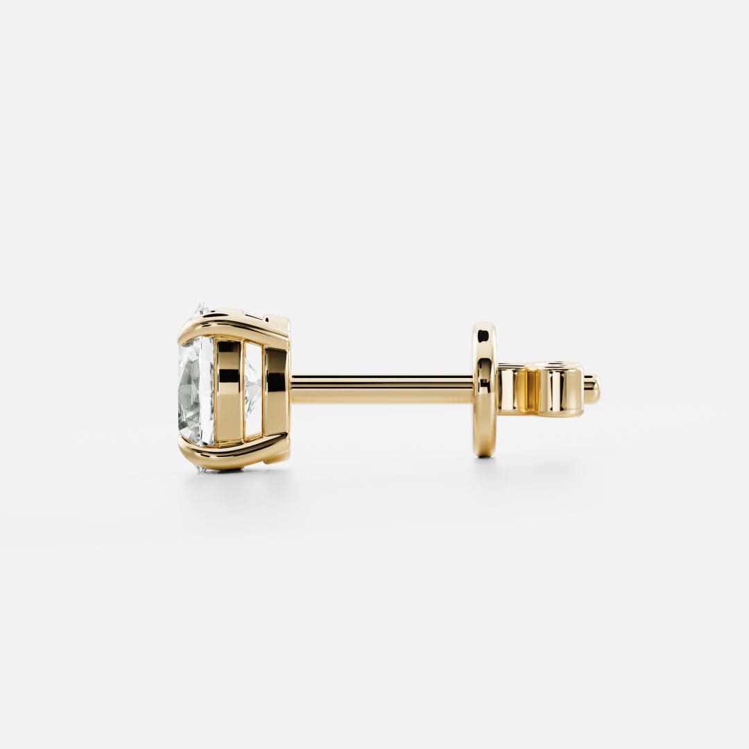 Iris Oval in Yellow Gold, view 2