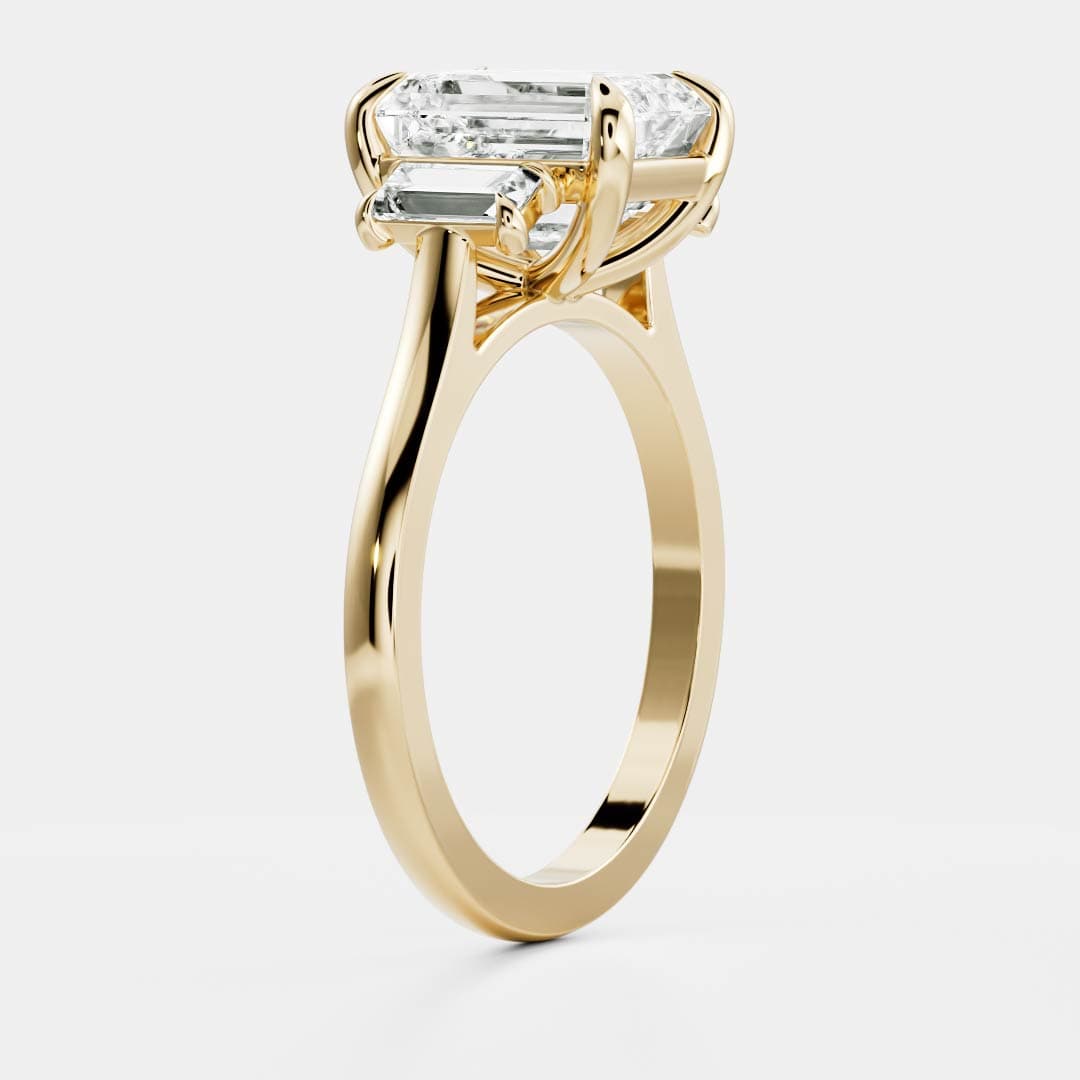 Viola in Yellow Gold, view 2